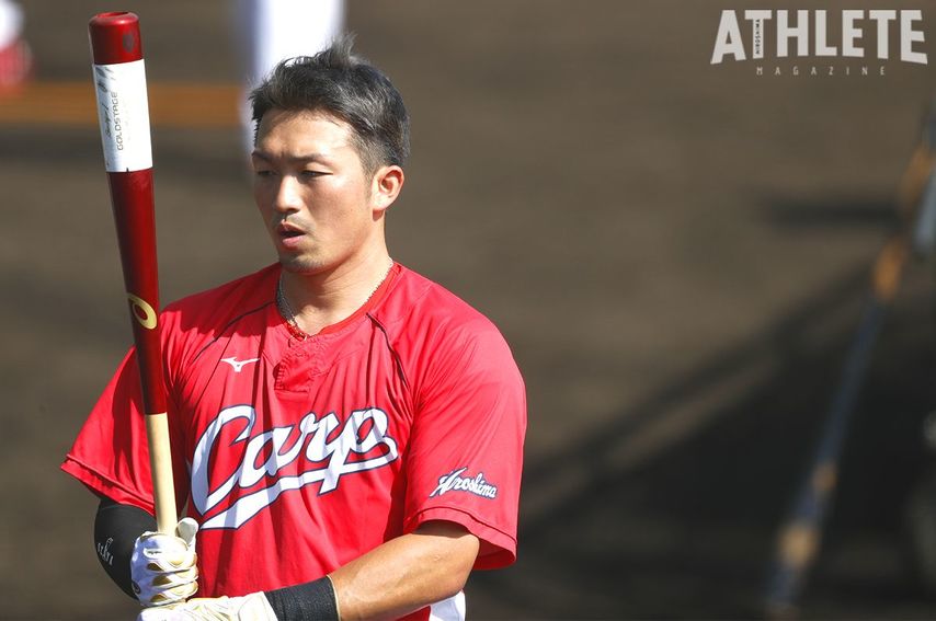 <div class="caption">今シーズン終了後、メジャー移籍を目指すことを表明した鈴木誠也選手。</div>