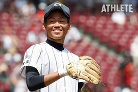 ついに日本シリーズで投げ合った田口麗斗と山岡泰輔。2013年夏の県大会決勝に思いを馳せる＜広島県高校野球＞