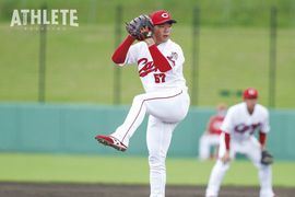 二軍ストッパーは高卒2年目右腕！ 次代のカープ守護神候補の今。