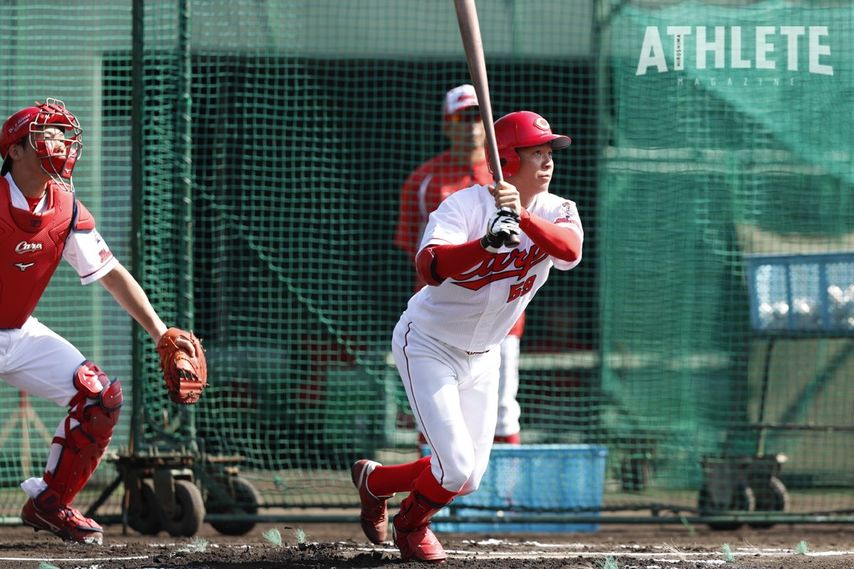 長打でも猛アピールが続くカープ大盛穂「一球で仕留める打席も多くなっています」