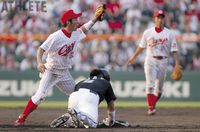最高級のスーパー 実使用バット 梵英心 元広島東洋カープ ルーキー時