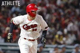 キャリアハイを更新し続けるカープ・大盛穂。「野球を続けられるのだろうか」と不安を覚えた大学時代を語る