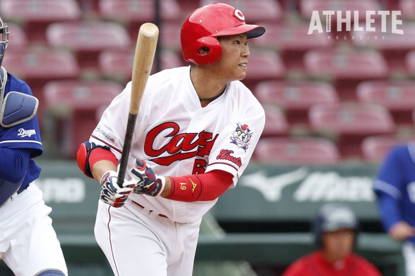 「あの完投勝利は自信になった」。正捕手奪取を誓うカープ坂倉将吾の想い