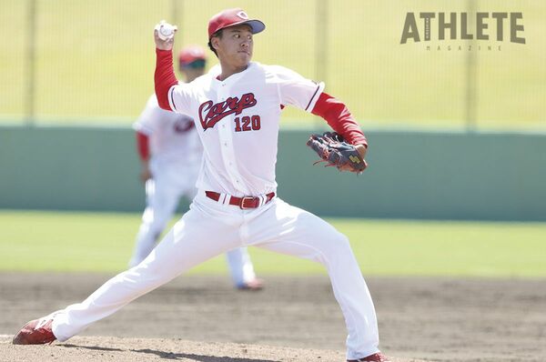 勝負の育成3年目。カープの大卒右腕・杉田健が、野村コーチのもとで