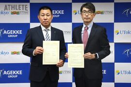 エイジェックと東京大学スポーツ先端科学連携研究機構（UTSSI）が包括的連携協定を締結　スポーツサイエンス新時代の幕開けへ