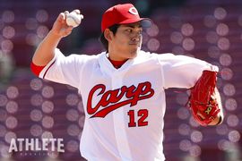 カープ九里亜蓮、8回途中無失点の好投で自身4連勝、8勝目をマーク。