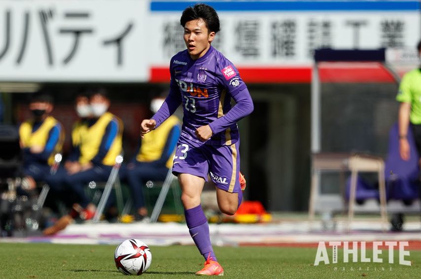 <div class="caption">U-20日本代表候補トレーニングキャンプのメンバーに選出された鮎川峻選手。</div>