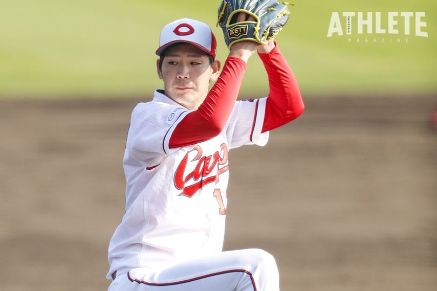 気になるサウスポーの存在。ポーカーフェイスに隠された燃えるハート【カープ期待のルーキー】