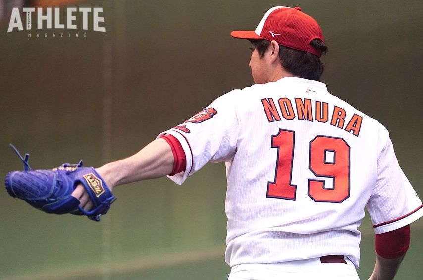 復調待たれる野村祐輔。日本新記録を達成した右腕が先発として一番意識している数字とは。<br />