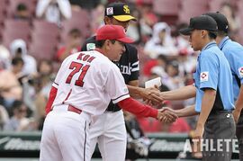 カープ・高信二 二軍監督が復帰。脊柱管狭窄症手術のため、７月18日から倉コーチが代行