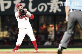 背番号5の進化と真価。カープ・小園海斗が語った打撃と打順への意識