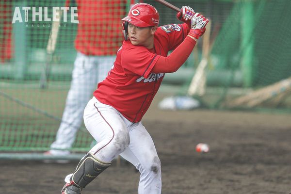 カープの未来の長距離砲が松山竜平からもらった金言とは｜carp｜連載