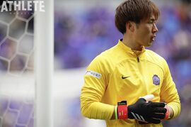 J1広島・大迫敬介が明かした日本代表への思い。「日本のGKといえば大迫敬介、そんな存在になっていきたい」