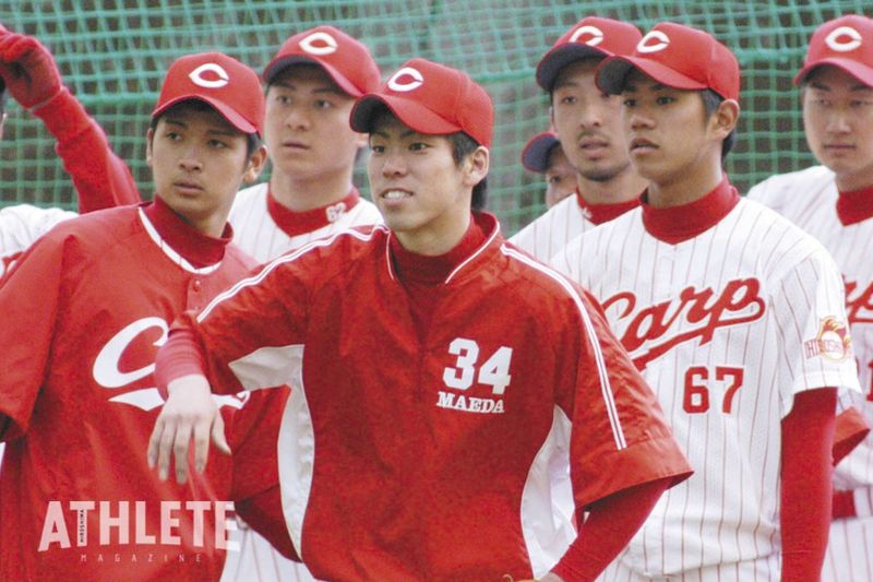 <div class="caption">高卒投手ながら1年目から一軍春季キャンプに合流するなど、早くから将来を嘱望されていた前田健太投手。</div>