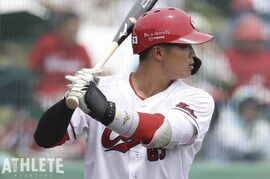 二軍で鍛錬を積むカープ・内田湘大。再びの昇格に向け「結果を意識してアピールしたい」
