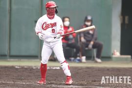 劇的サヨナラ本塁打を放った10年目・上本崇司にスタメン出場のチャンスを【カープOB・笘篠賢治のキャンプコラム】<br />