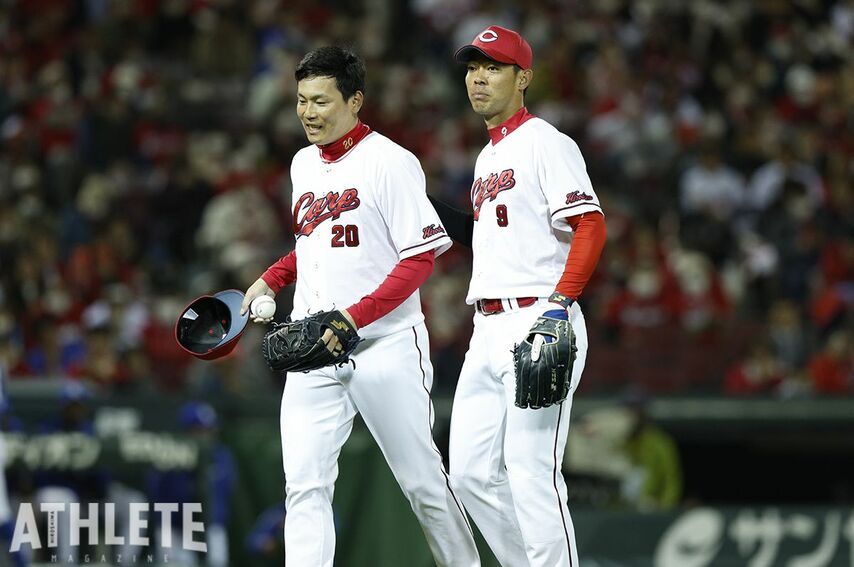 苦戦する選手がいるなかでも、チームの調子は上向きに。OB・大野豊が見た、新井カープのシーズン前半戦