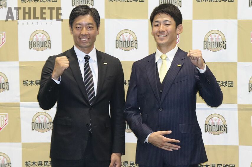 中日ドラゴンズから育成3位指名。ドラフト会議から一夜明けた栃木ゴールデンブレーブス・尾田剛樹の決意表明