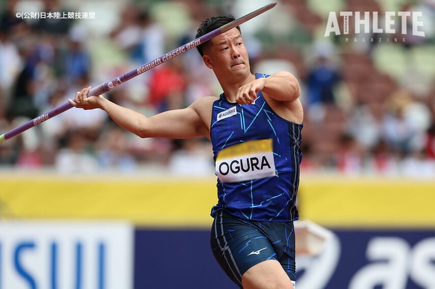 目標は2025年東京開催の世界陸上。やり投・小椋健司「最後の最後まで、若手の壁でありたい」