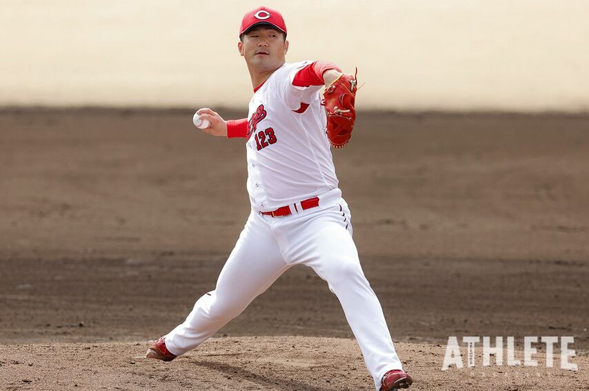「全て真っ直ぐと決めていた」トライアウト参加の2015年ドラ１右腕・岡田明丈が149キロ計測