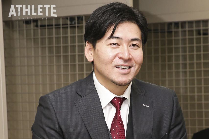 <div class="caption">石原慶幸氏と共に2016年からの3連覇を支えた會澤翼選手。</div>