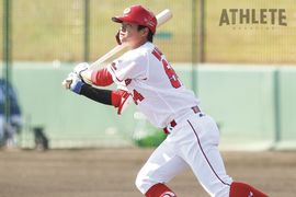 フェニックス・リーグで3安打の固め打ち。打撃で成長の跡を見せるカープ・韮澤雄也