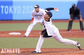 いま振り返る日本代表クローザーの軌跡。侍の投手コーチ・建山義紀が語る“栗林良吏”抜擢の裏側【5人のキーマンが語る栗林良吏】<br />