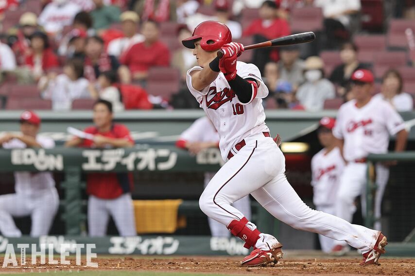 <div class="caption">初のSAMURAI JAPAN招集となった佐々木泰</div>