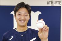 <div class="caption">手術明け、2019年当時の床田寛樹</div>