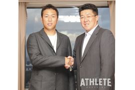 【広島アスリートマガジン秘蔵カット集】<br />メジャーリーガー・黒田博樹氏と現監督・佐々岡真司氏の超豪華ショット！<br />