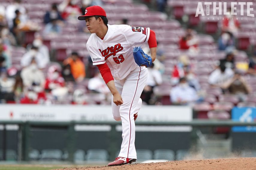 150キロ超の高卒2年目・小林樹斗。イチロー氏から激励を受けた右腕が入団前に話していた理想の投手像とは。<br />