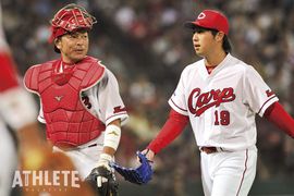 「最後に自分の球を受けてもらいたかった」野村祐輔が、石原慶幸の引退試合を見て感じた思い