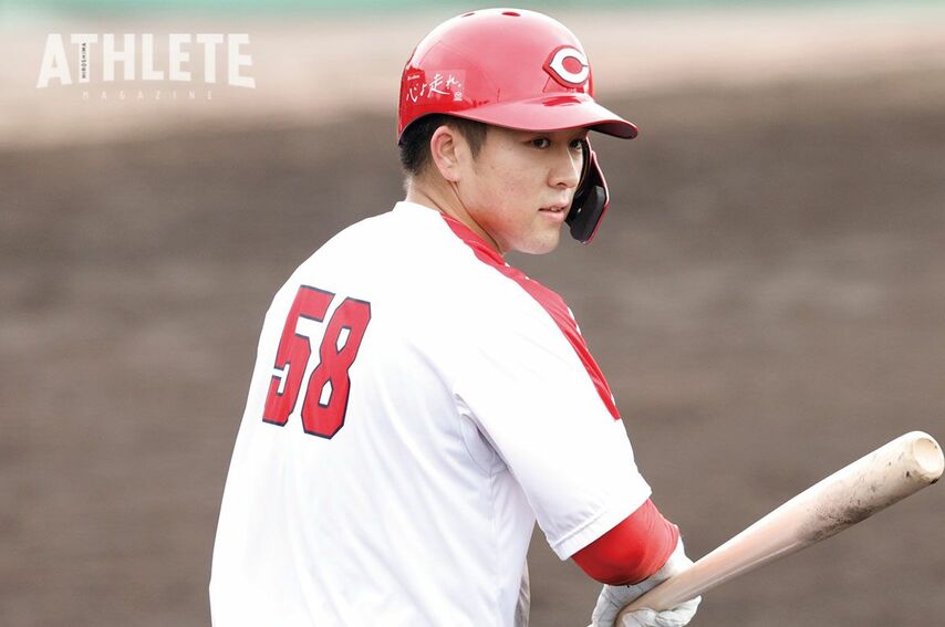 「クセのないスイングは魅力」将来の４番候補・高卒ルーキー・仲田侑仁【カープファーム通信】