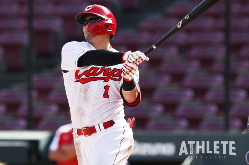 無観客試合でも快音を飛ばす鈴木誠也。「活気があると思われるプレーをしたい」