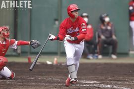 宇草孔基の積極性が裏目に出た併殺打。オープン戦を見て感じた思考の準備の必要性【OB笘篠賢治が語るカープ野手陣】<br />