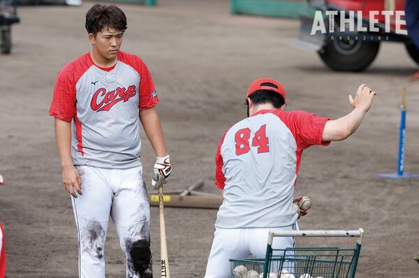 うまく取捨選択する必要があることもアドバイスしています」カープ