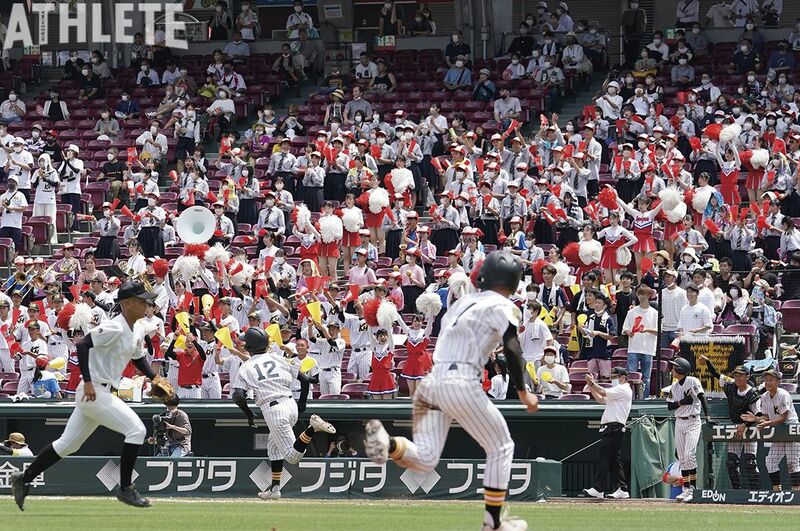 <div class="caption">2022年の開幕戦は高陽東-国泰寺。甲子園出場経験のある対決は注目を集めた</div>