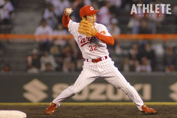 広島 東洋 カープ 梵 英心 背番号32 ルーキー時代 新人王 直筆