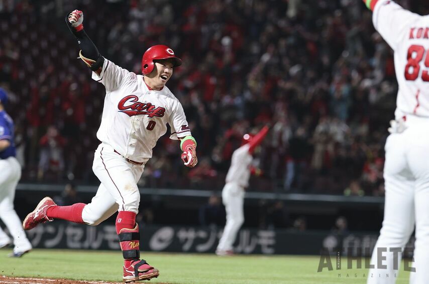 デビュー戦で劇的サヨナラ打。「自分は小柄だからこそ・・」カープ注目のルーキー・勝田成が大切にする感覚