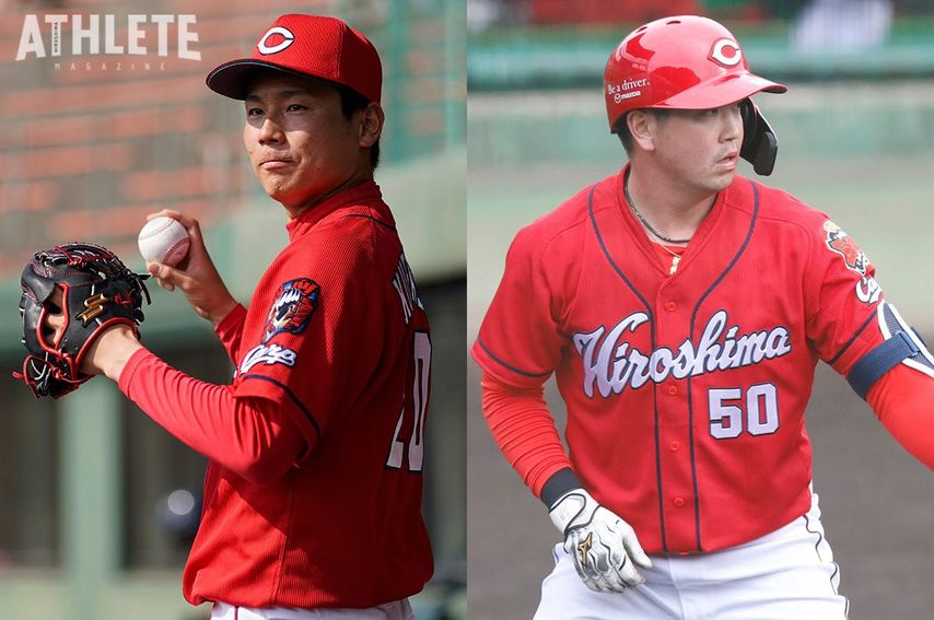 トヨタ自動車出身の栗林良吏と中村健人。天理大出身の石原貴規、森浦大輔。目当ての選手の先に光る原石を見抜く力