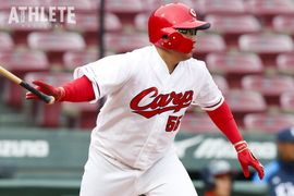 “カープの4番”松山竜平が目指す、理想のベテラン像とは？