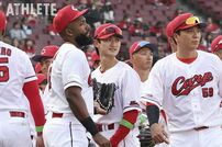 <div class="caption">育成入団、支配下登録、再び育成契約、そして現役ドラフト……波乱のプロ人生を歩んできた辰見鴻之介</div>