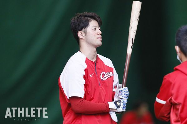 右足を完治させて一軍の舞台へ。俊足巧打の宇草孔基が春季キャンプ中に