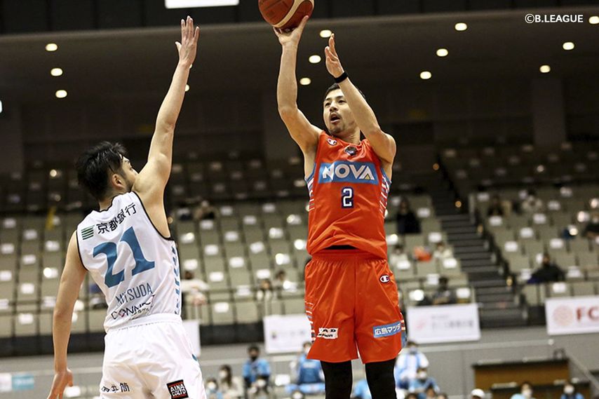 大幅な修正に成功。広島ドラゴンフライズが京都ハンナリーズに肉薄