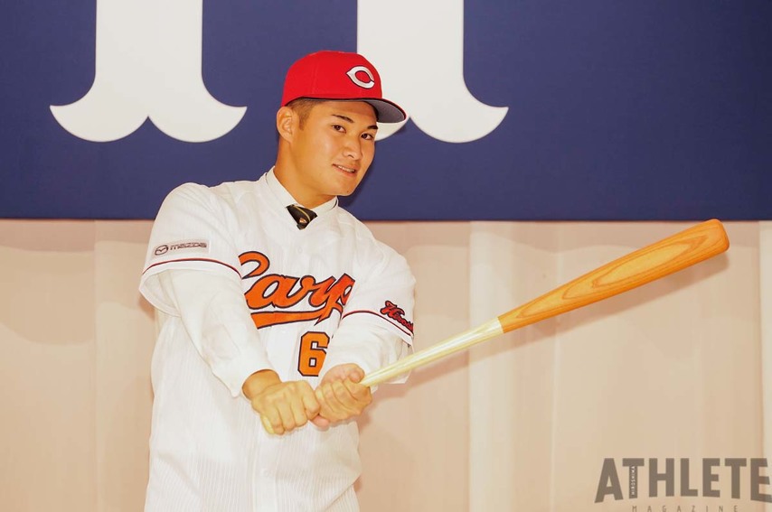 【カープ新入団選手連続インタビュー#7】田村俊介／エースとして投げ抜き、高校通算32本塁打。『二刀流』の超高校級がプロの世界に挑む