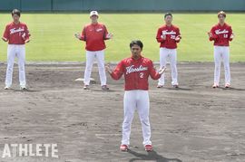 2年間、選手会長としてチームを牽引した田中広輔が、今季開幕前に話したカープへの想い【編集部セレクション】<br />