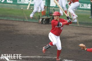 球団通算8888号 矢野雅哉（広島カープ）のランニングホームラン