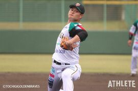 元ロッテ成瀬善久、ティモンディ高岸宏行の投手リレーで茨城に連勝。栃木GBが「北関東決戦」前半戦を制す
