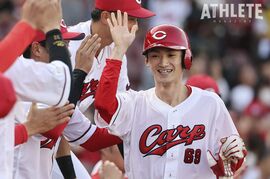 代走盗塁NPB記録を更新した辰見鴻之介が、侍ジャパン初選出！カープからは髙太一、佐々木泰も代表入り