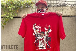 我善導の“週刊”カープTシャツコレクション～66枚目～ <br />ファンの期待を背負う“新・野手キャプテン”！ チームを勢いづける男の活躍を描いた1枚